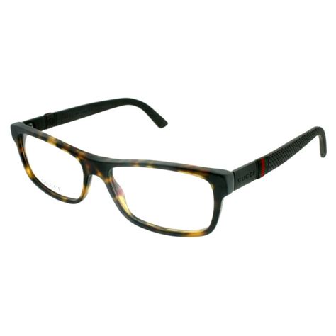 gucci occhiali vista art gg1066|Gucci GG1066 4UR Eyeglasses in Havana .